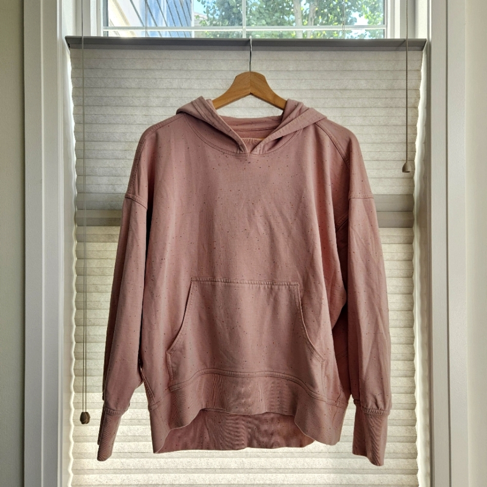 Lululemon Women's Pink Hoodie Size 6